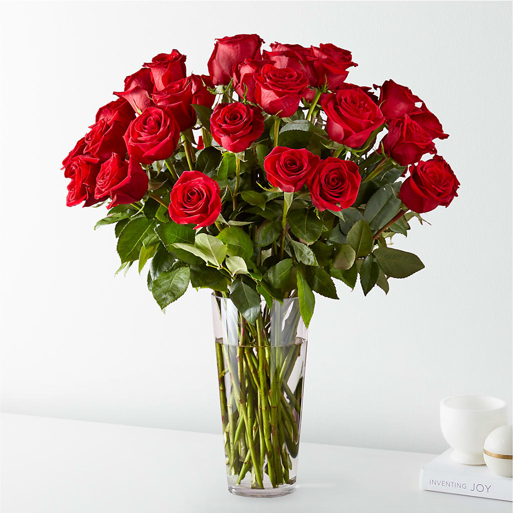 Long Stem Red Rose Bouquet – SHARAR'S FLORIST, La Habra CA