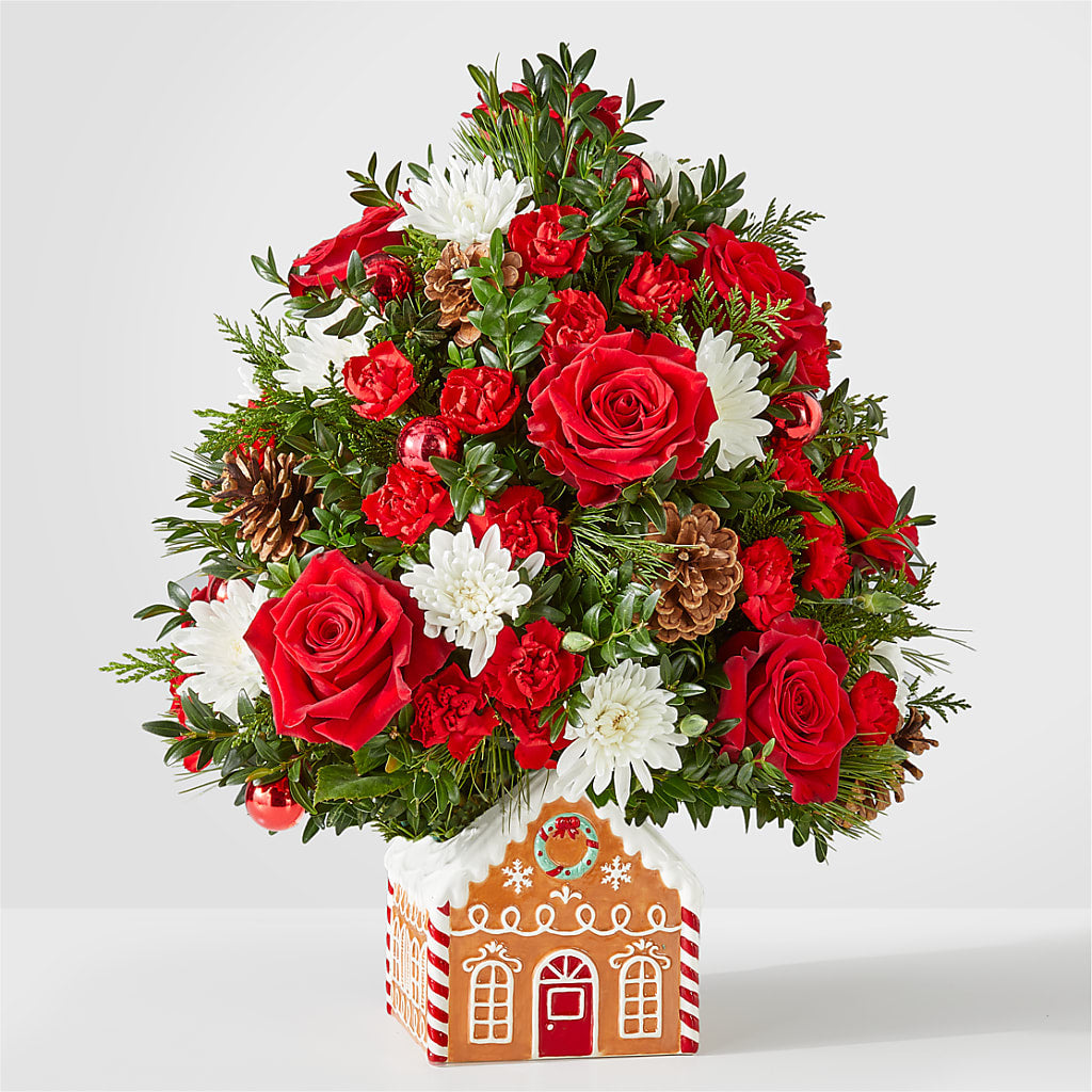 Spiced Gingerbread Tree – SHARAR'S FLORIST, La Habra CA