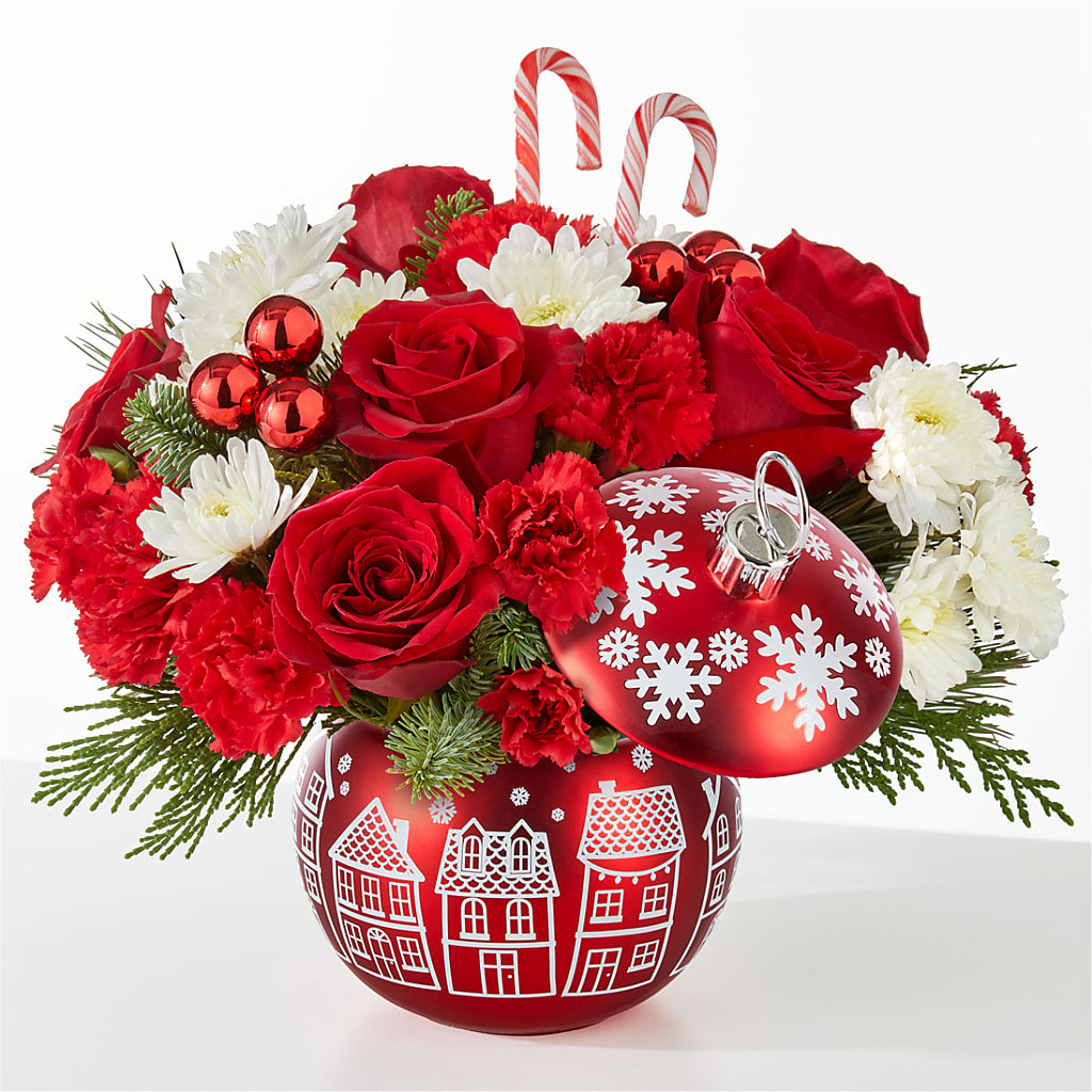 Cheer in the Air Ornament – SHARAR'S FLORIST, La Habra CA