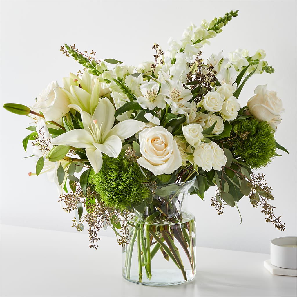 Fresh Linen Bouquet – SHARAR'S FLORIST, La Habra CA