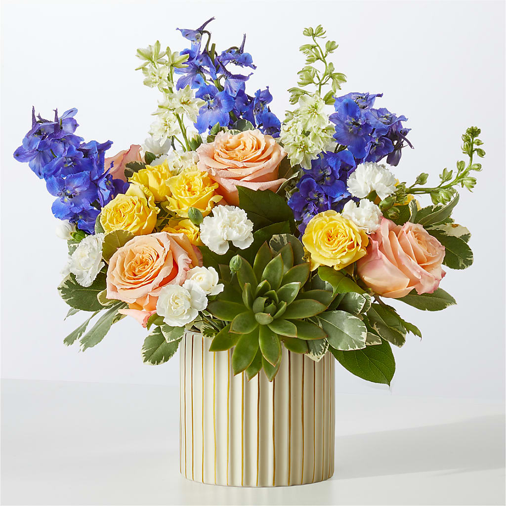 Cobalt Reverie Bouquet – SHARAR'S FLORIST, La Habra CA