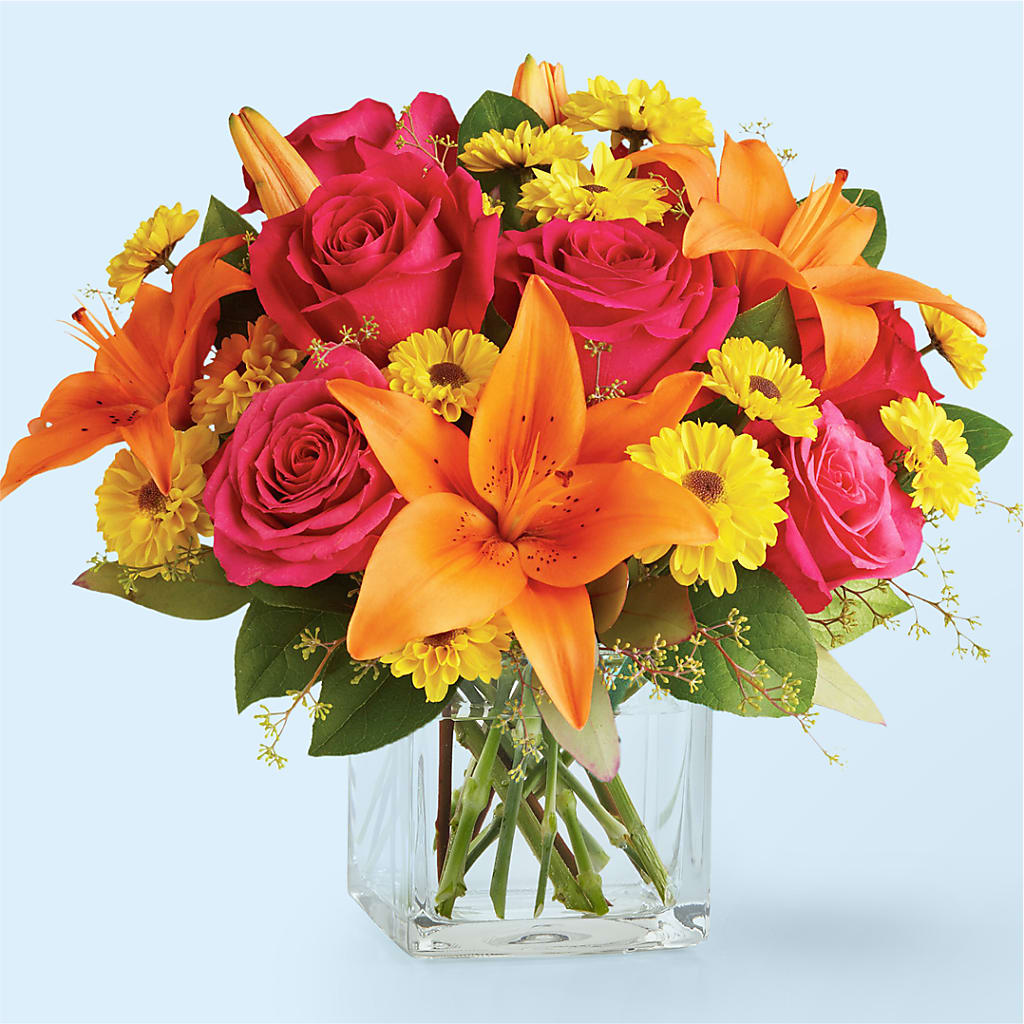 Neon Lights Bouquet – SHARAR'S FLORIST, La Habra CA