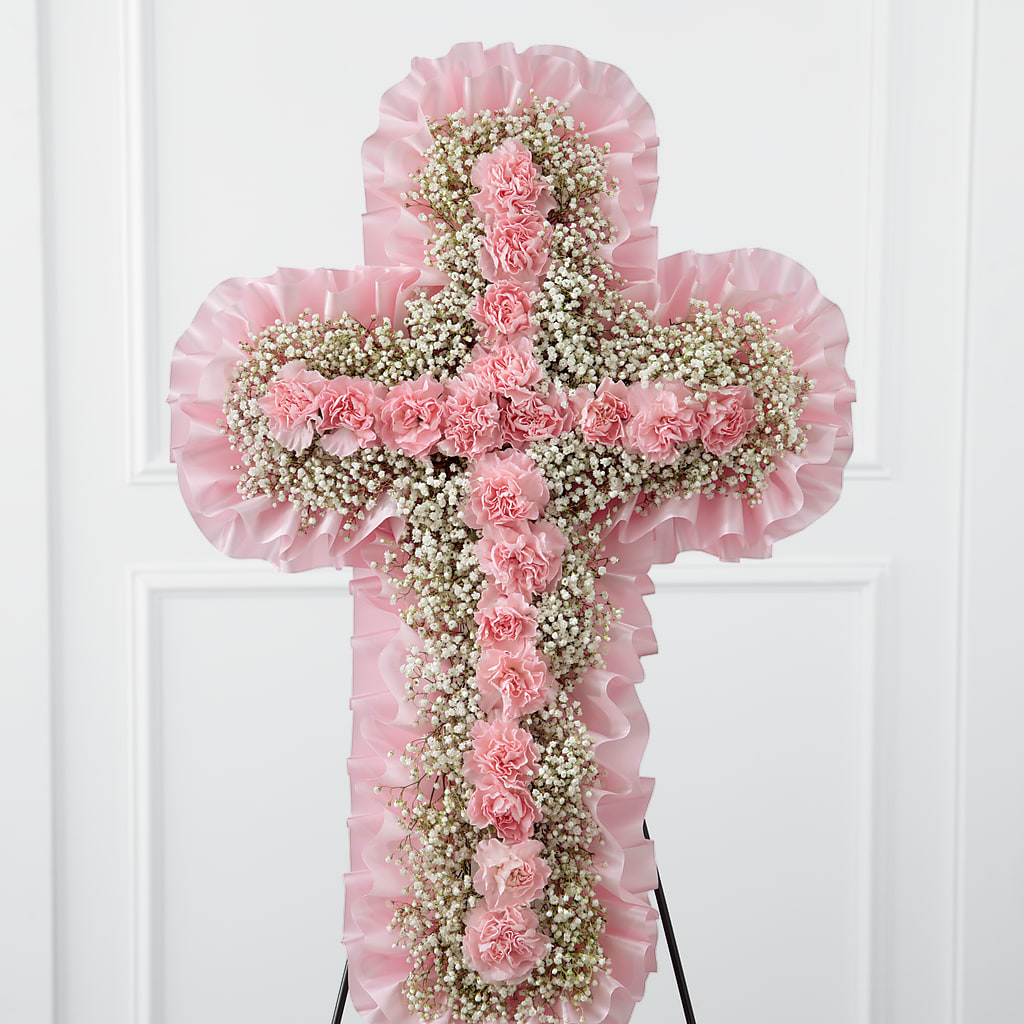 Angel's Cross Easel – SHARAR'S FLORIST, La Habra CA