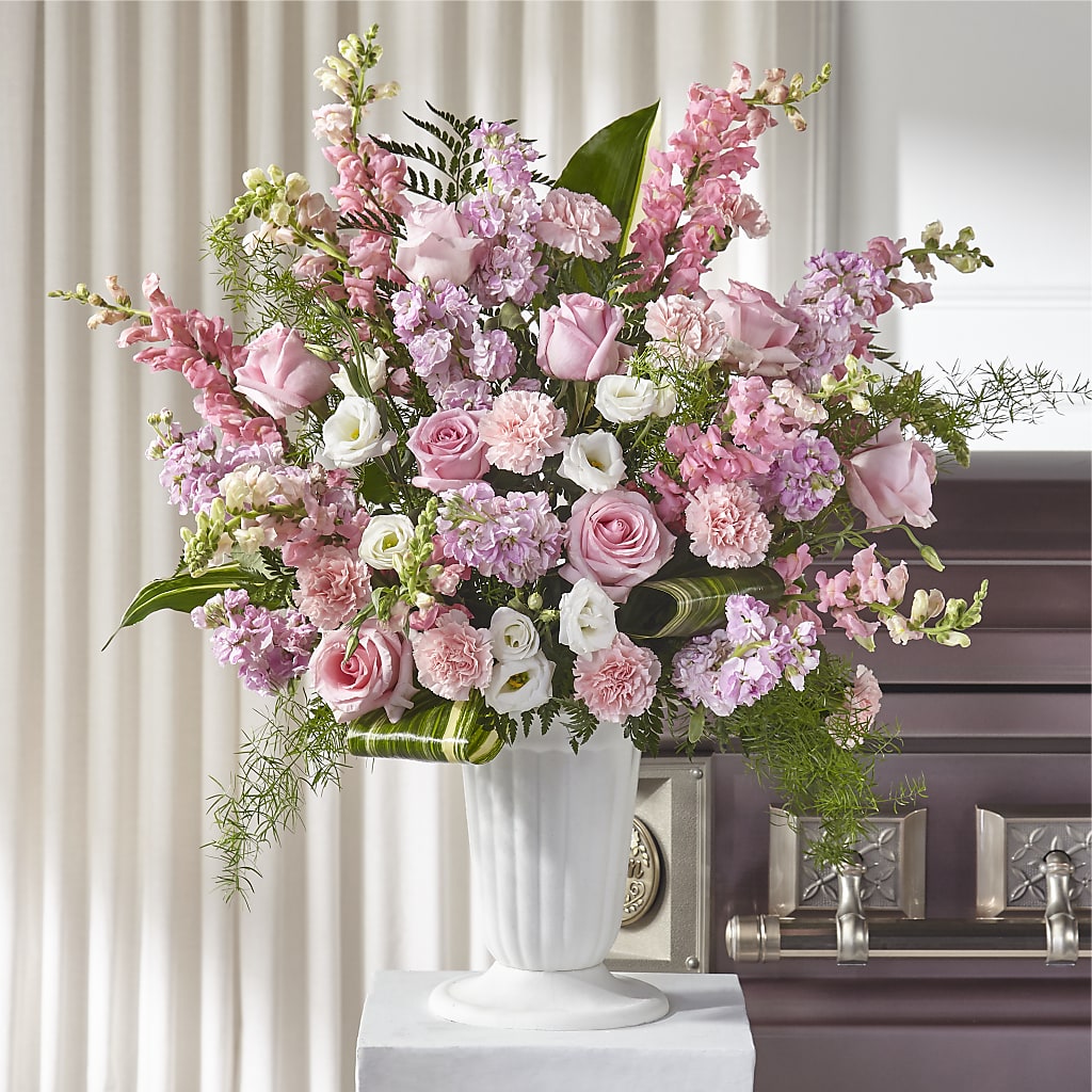 Divine Comfort Arrangement – SHARAR'S FLORIST, La Habra CA