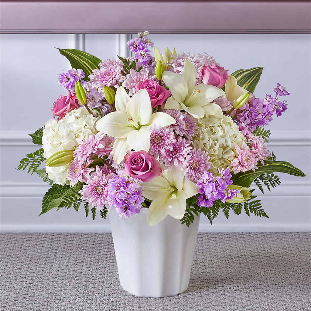 Heaven Sent Floor Basket – SHARAR'S FLORIST, La Habra CA