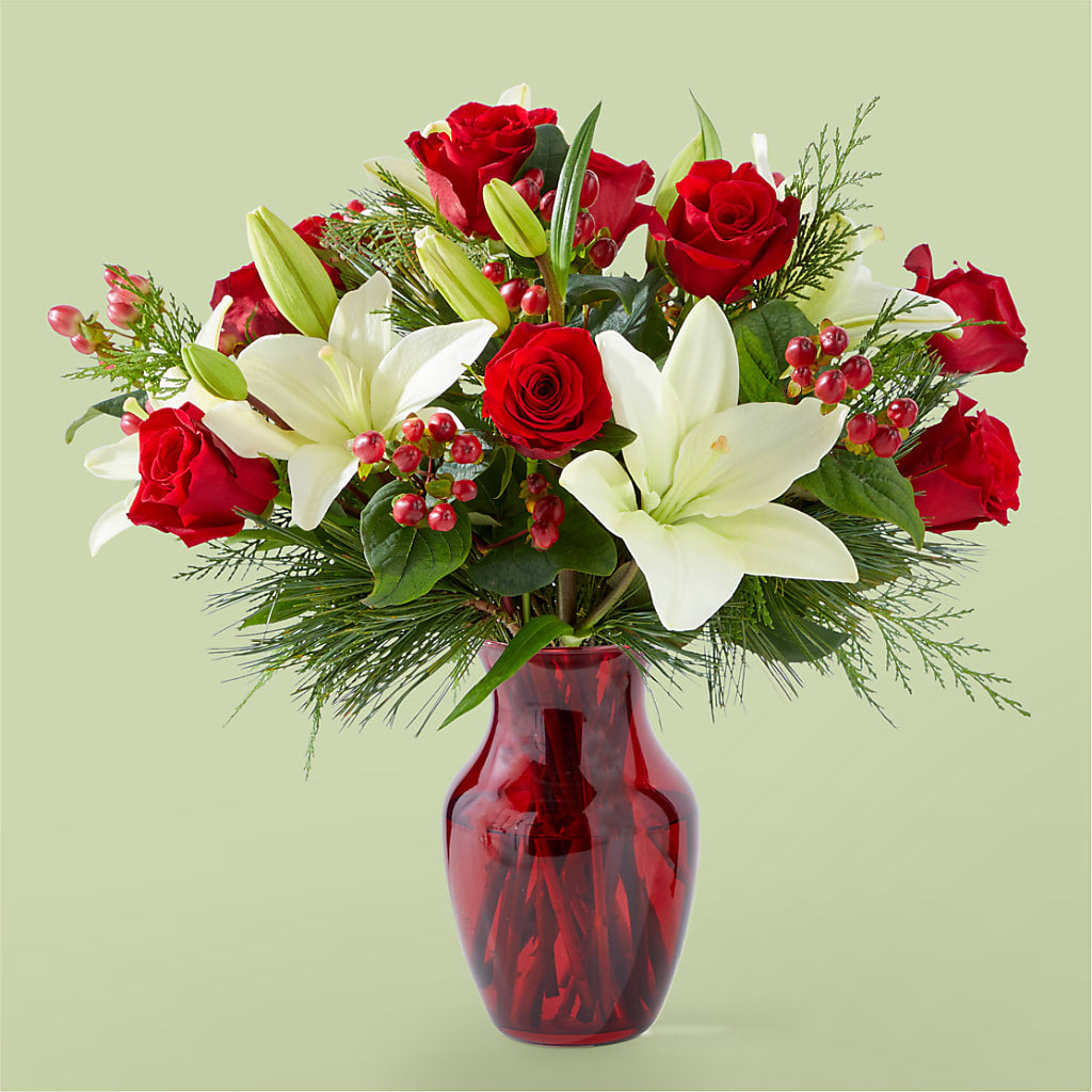 Evergreen Delight Bouquet – SHARAR'S FLORIST, La Habra CA