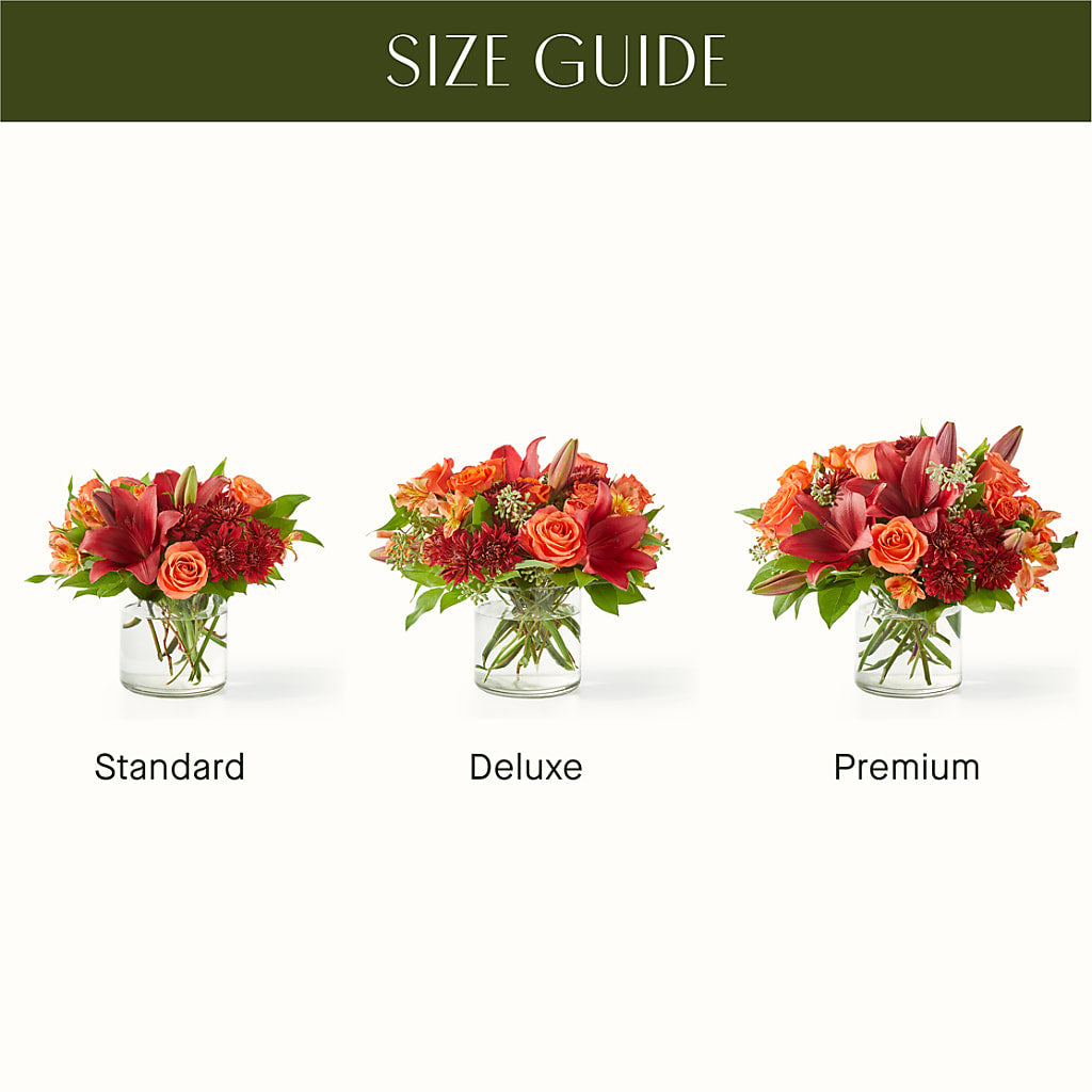 Crimson Leaves Bouquet – SHARAR'S FLORIST, La Habra CA
