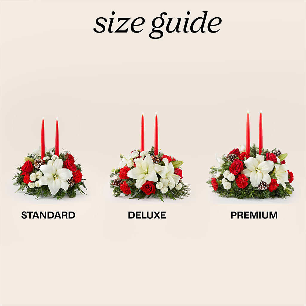 Seasonal Festivities Centerpiece – SHARAR'S FLORIST, La Habra CA