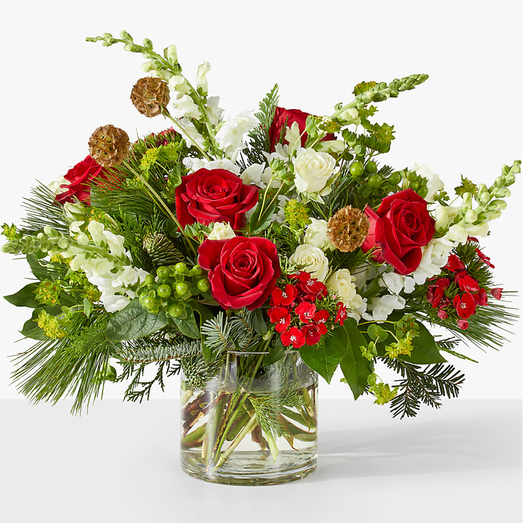 Deck the Halls Bouquet – SHARAR'S FLORIST, La Habra CA