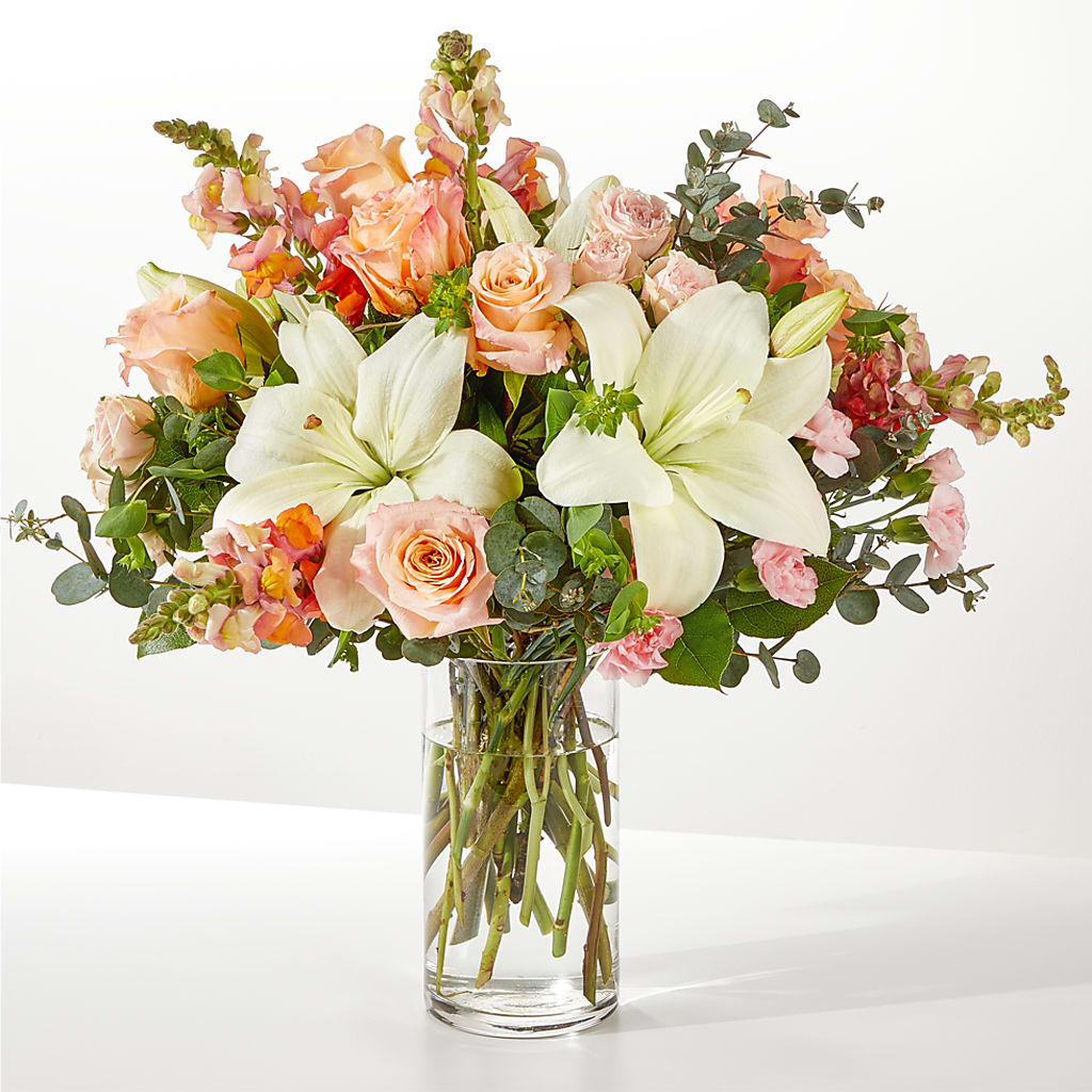 Grapefruit Splash Bouquet – SHARAR'S FLORIST, La Habra CA