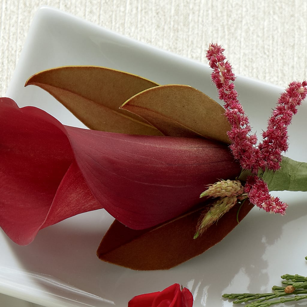 Red Calla Boutonniere – SHARAR'S FLORIST, La Habra CA