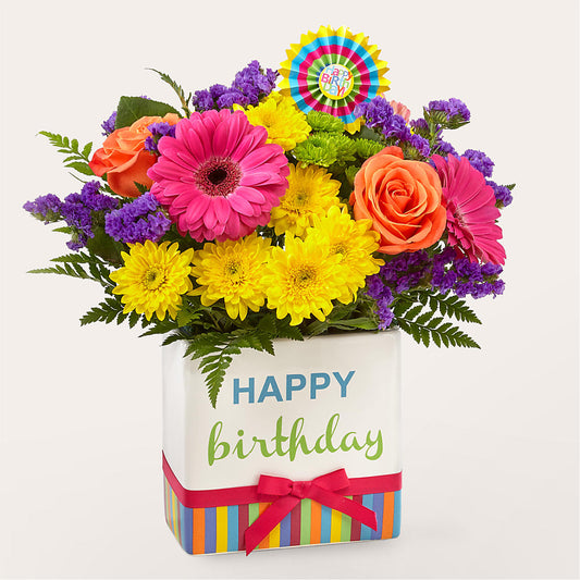 Birthday Brights Bouquet – SHARAR'S FLORIST, La Habra CA