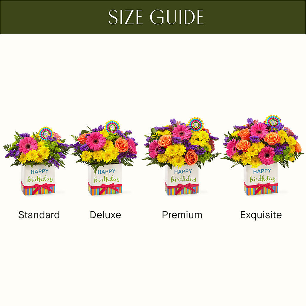Birthday Brights Bouquet – SHARAR'S FLORIST, La Habra CA