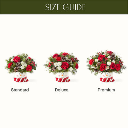 Jolly Snowman Bouquet – SHARAR'S FLORIST, La Habra CA