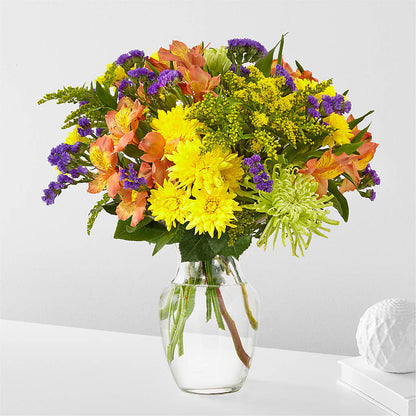 Marmalade Skies Bouquet – SHARAR'S FLORIST, La Habra CA
