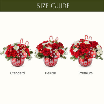 Cheer in the Air Ornament – SHARAR'S FLORIST, La Habra CA