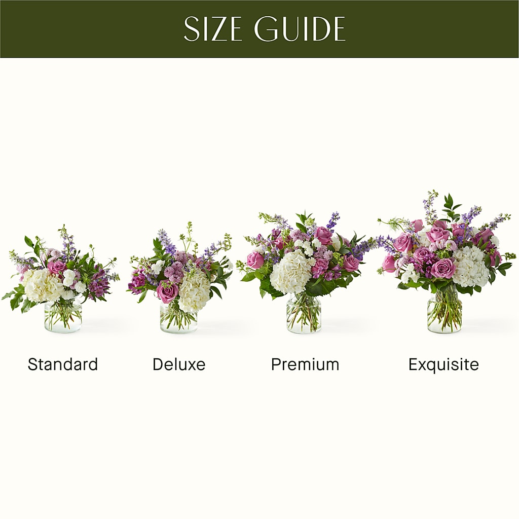Violet Caress Bouquet – SHARAR'S FLORIST, La Habra CA