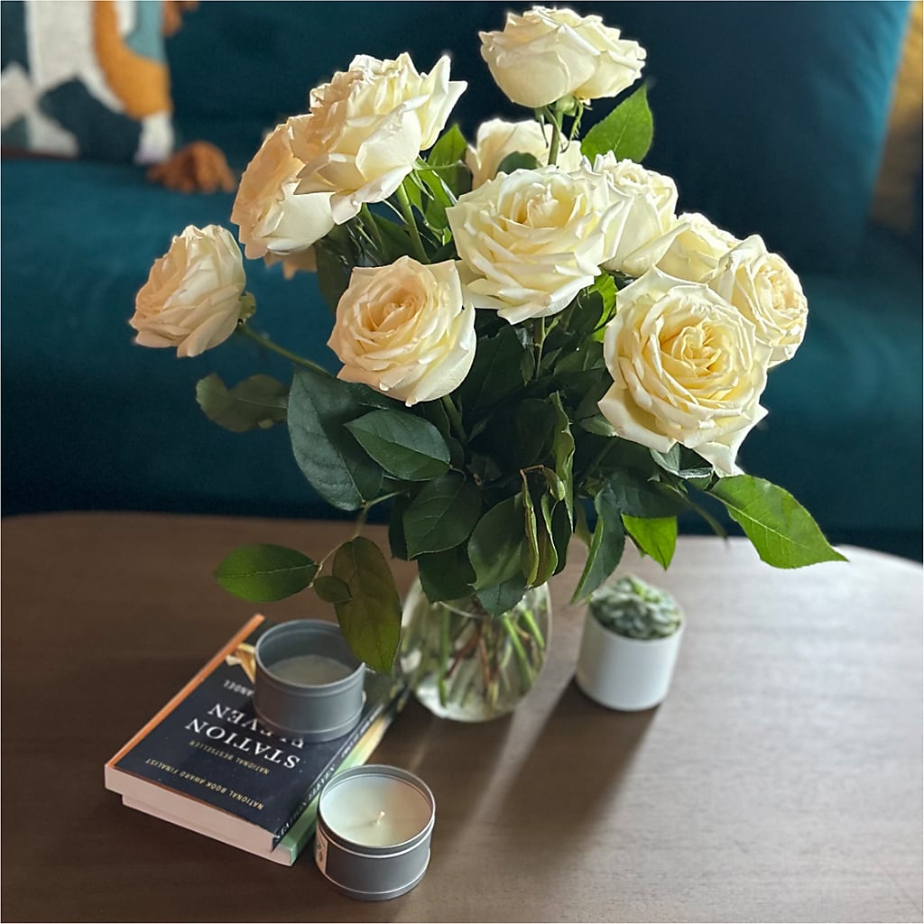 Long Stem Yellow Rose Bouquet – SHARAR'S FLORIST, La Habra CA