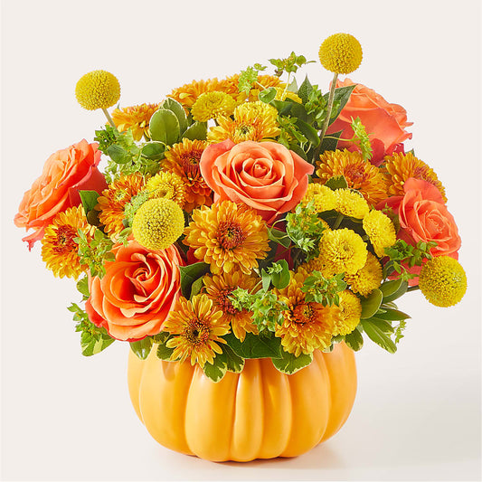 Gourdgeous Pumpkin – SHARAR'S FLORIST, La Habra CA