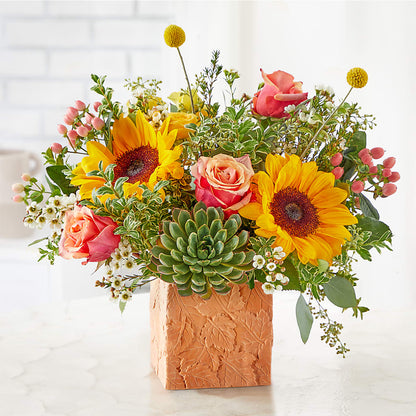 Sunflower Season Bouquet – SHARAR'S FLORIST, La Habra CA
