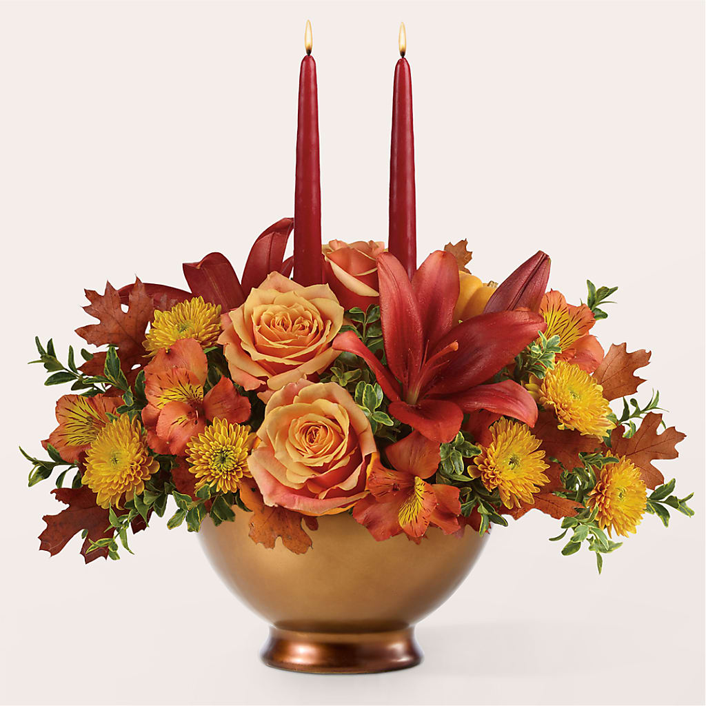 Harvest Table Centerpiece – SHARAR'S FLORIST, La Habra CA