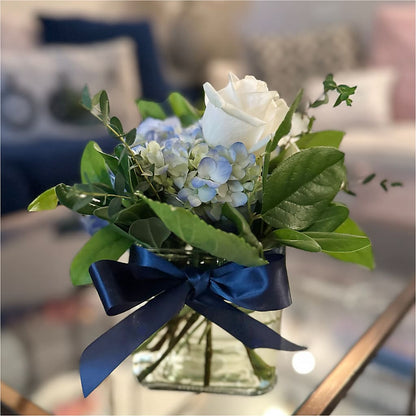 Sky Blue Delight Bouquet – SHARAR'S FLORIST, La Habra CA