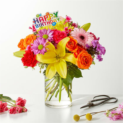 Cue the Confetti - A Florist Original – SHARAR'S FLORIST, La Habra CA