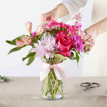 Pink Ribbon - A Florist Original – SHARAR'S FLORIST, La Habra CA