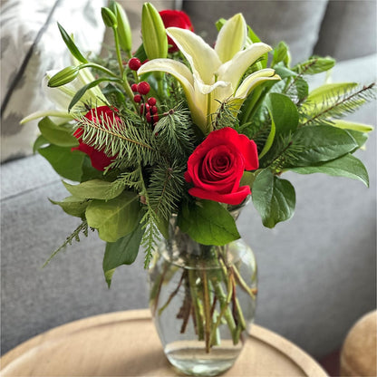 Sparkling Snowflakes Bouquet – SHARAR'S FLORIST, La Habra CA