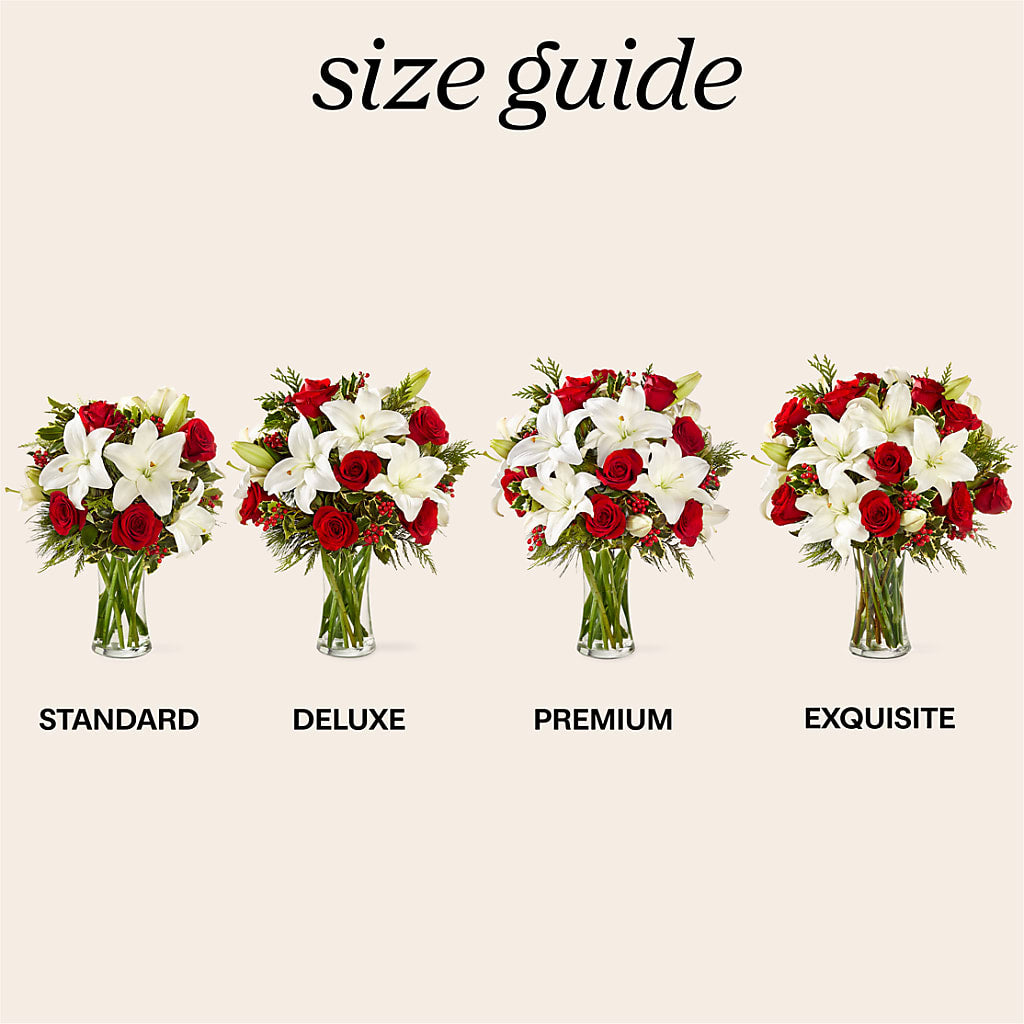 Sparkling Snowflakes Bouquet – SHARAR'S FLORIST, La Habra CA