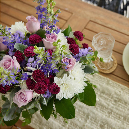 Violet Frost Bouquet – SHARAR'S FLORIST, La Habra CA