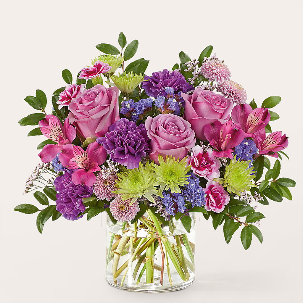 Glass Half Full Bouquet – SHARAR'S FLORIST, La Habra CA