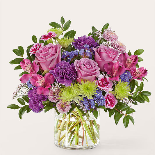 Glass Half Full Bouquet – SHARAR'S FLORIST, La Habra CA