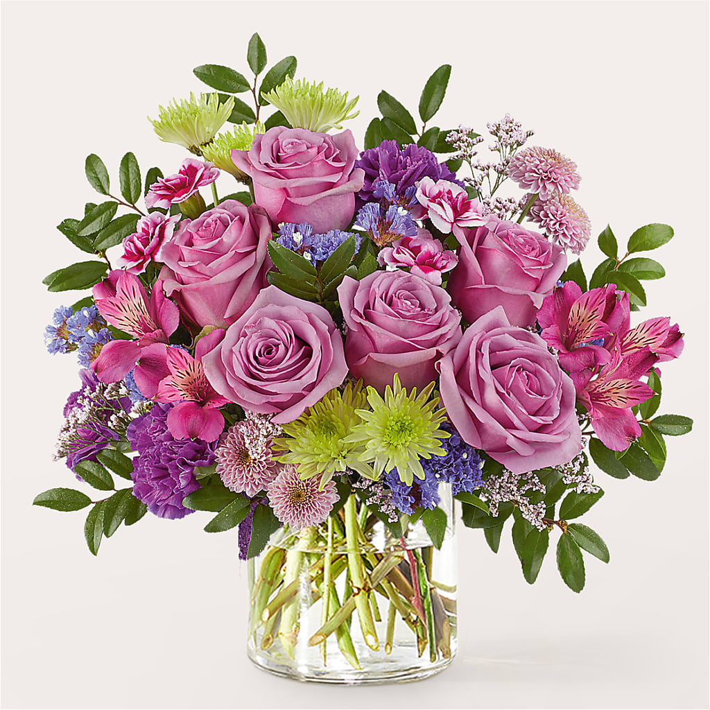 Glass Half Full Bouquet – SHARAR'S FLORIST, La Habra CA