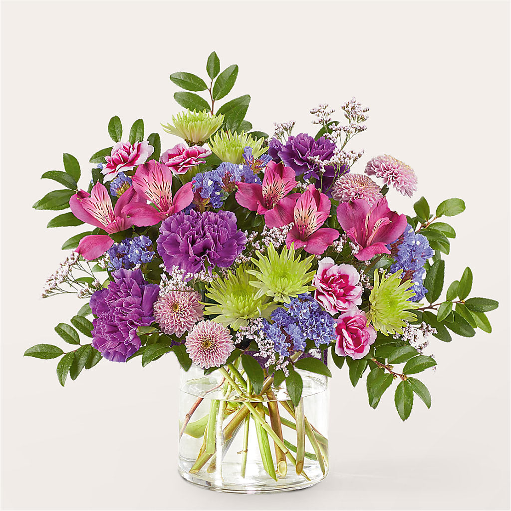 Glass Half Full Bouquet – SHARAR'S FLORIST, La Habra CA