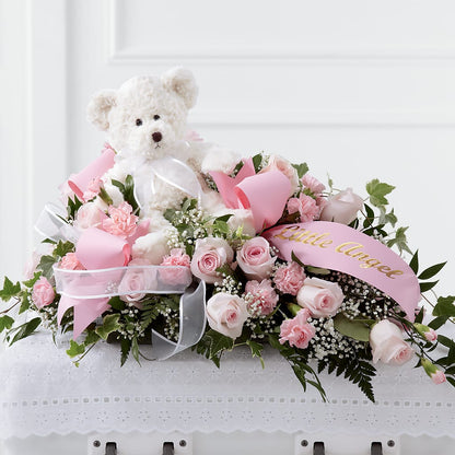 Touch of Sympathy Casket Spray – SHARAR'S FLORIST, La Habra CA