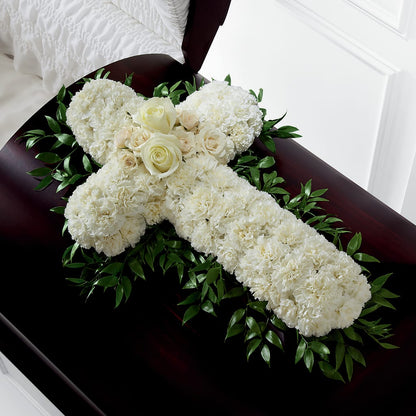 Peaceful Memories Casket Spray (Standard) – SHARAR'S FLORIST, La Habra CA