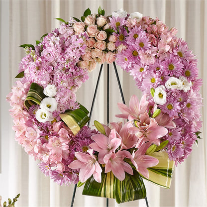 Gift of Warmth Wreath – SHARAR'S FLORIST, La Habra CA