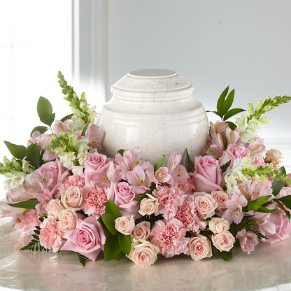 Blooms of Hope Cremation Adornment – SHARAR'S FLORIST, La Habra CA