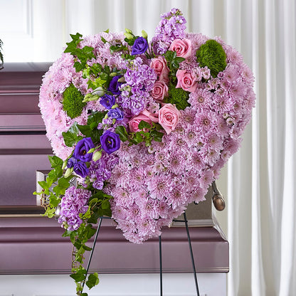 Treasured Love Standing Heart – SHARAR'S FLORIST, La Habra CA