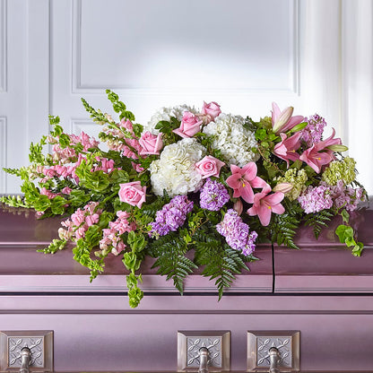 Life's Gratitude Casket Spray – SHARAR'S FLORIST, La Habra CA