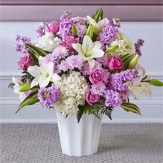 Heaven Sent Floor Basket – SHARAR'S FLORIST, La Habra CA