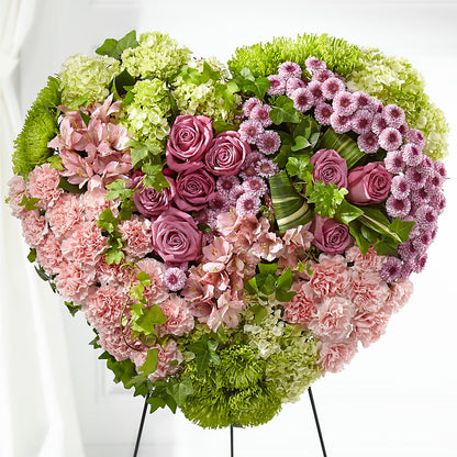 Heartwarming Standing Heart – SHARAR'S FLORIST, La Habra CA