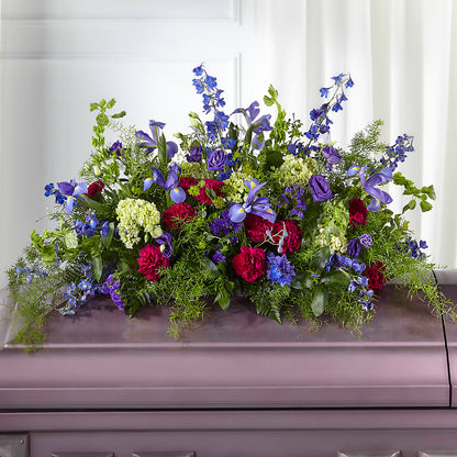 Always Treasured Casket Spray – SHARAR'S FLORIST, La Habra CA