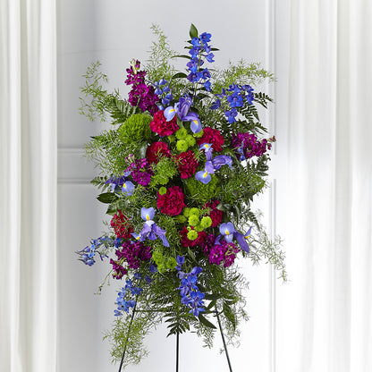 Heavenly Skies Standing Spray – SHARAR'S FLORIST, La Habra CA