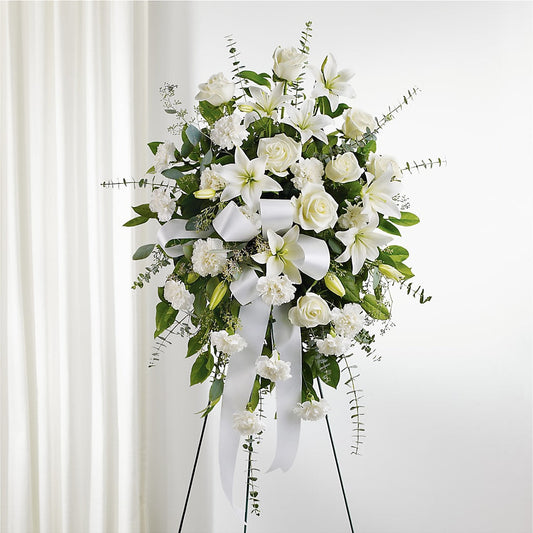 With Care Standing Spray – SHARAR'S FLORIST, La Habra CA