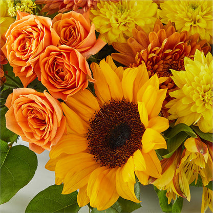 Autumn Harmony Centerpiece – SHARAR'S FLORIST, La Habra CA
