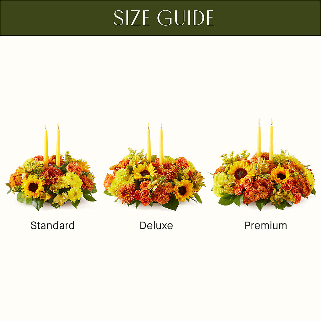 Autumn Harmony Centerpiece – SHARAR'S FLORIST, La Habra CA