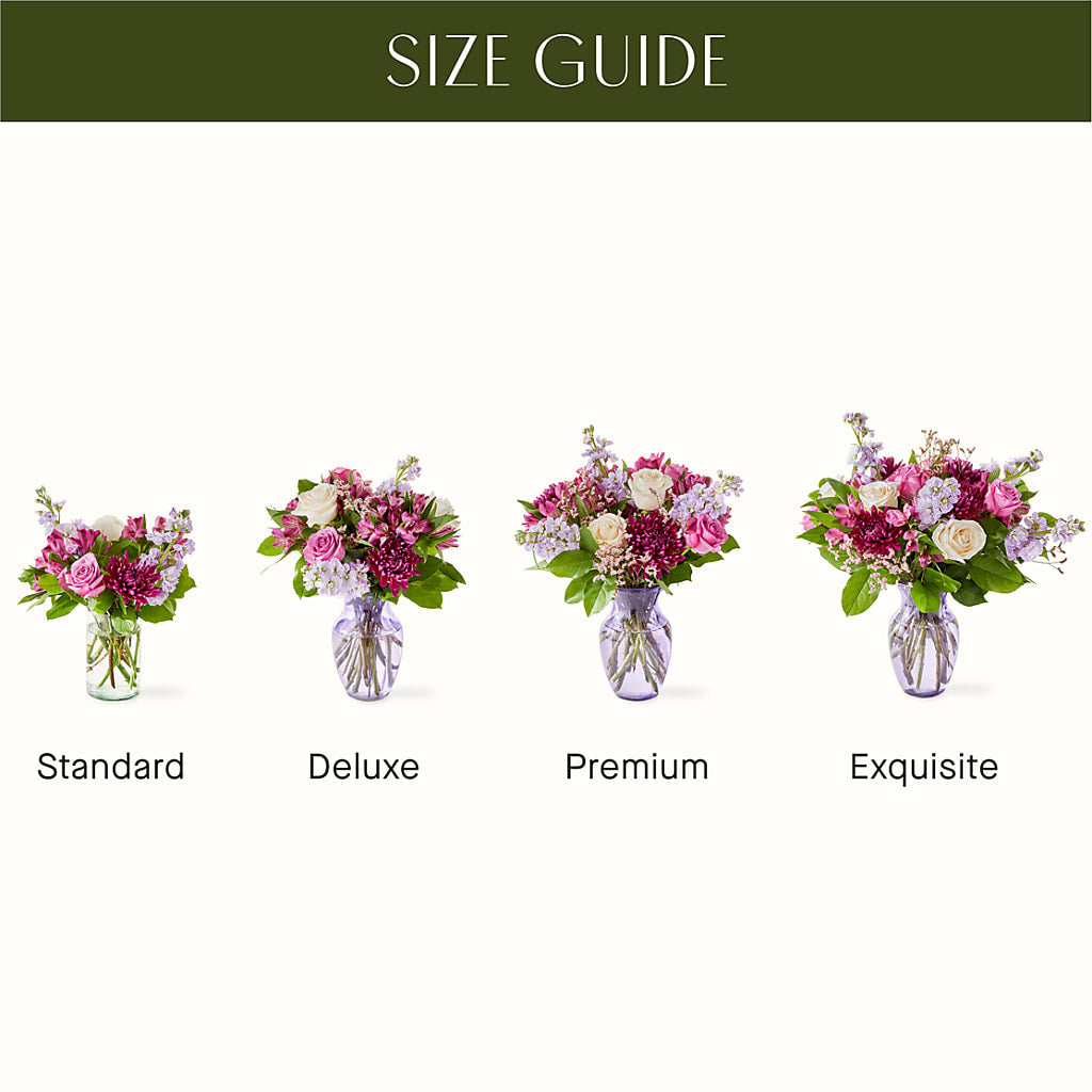 Amethyst Dreams Bouquet – SHARAR'S FLORIST, La Habra CA