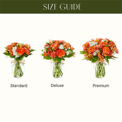 Apricot Glow Bouquet – SHARAR'S FLORIST, La Habra CA